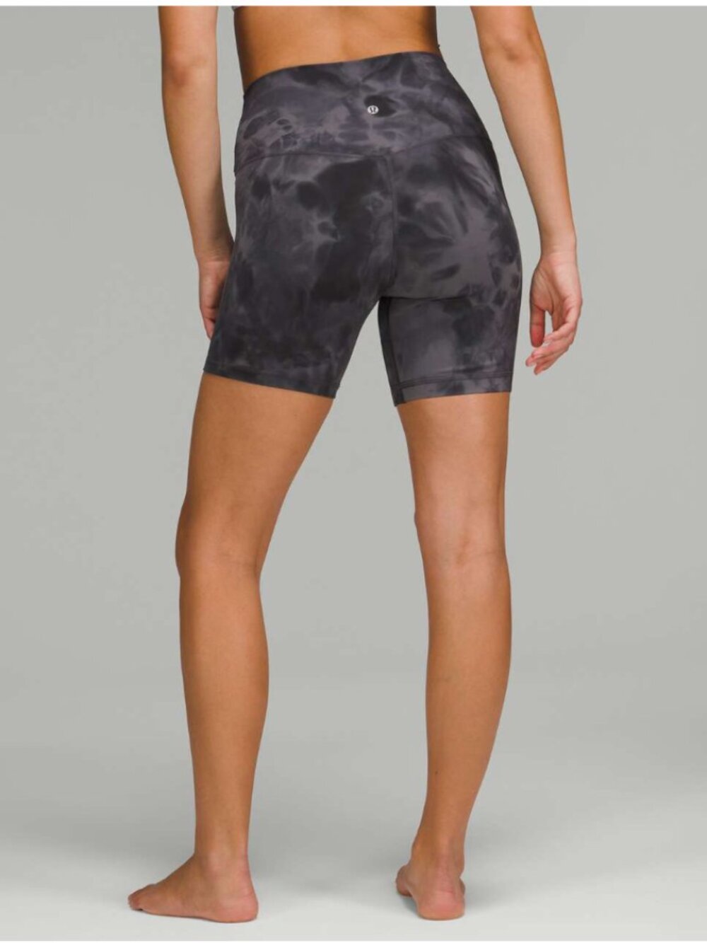 Lululemon Align Bike Shorts 8” inseam Diamond Dye Size 6